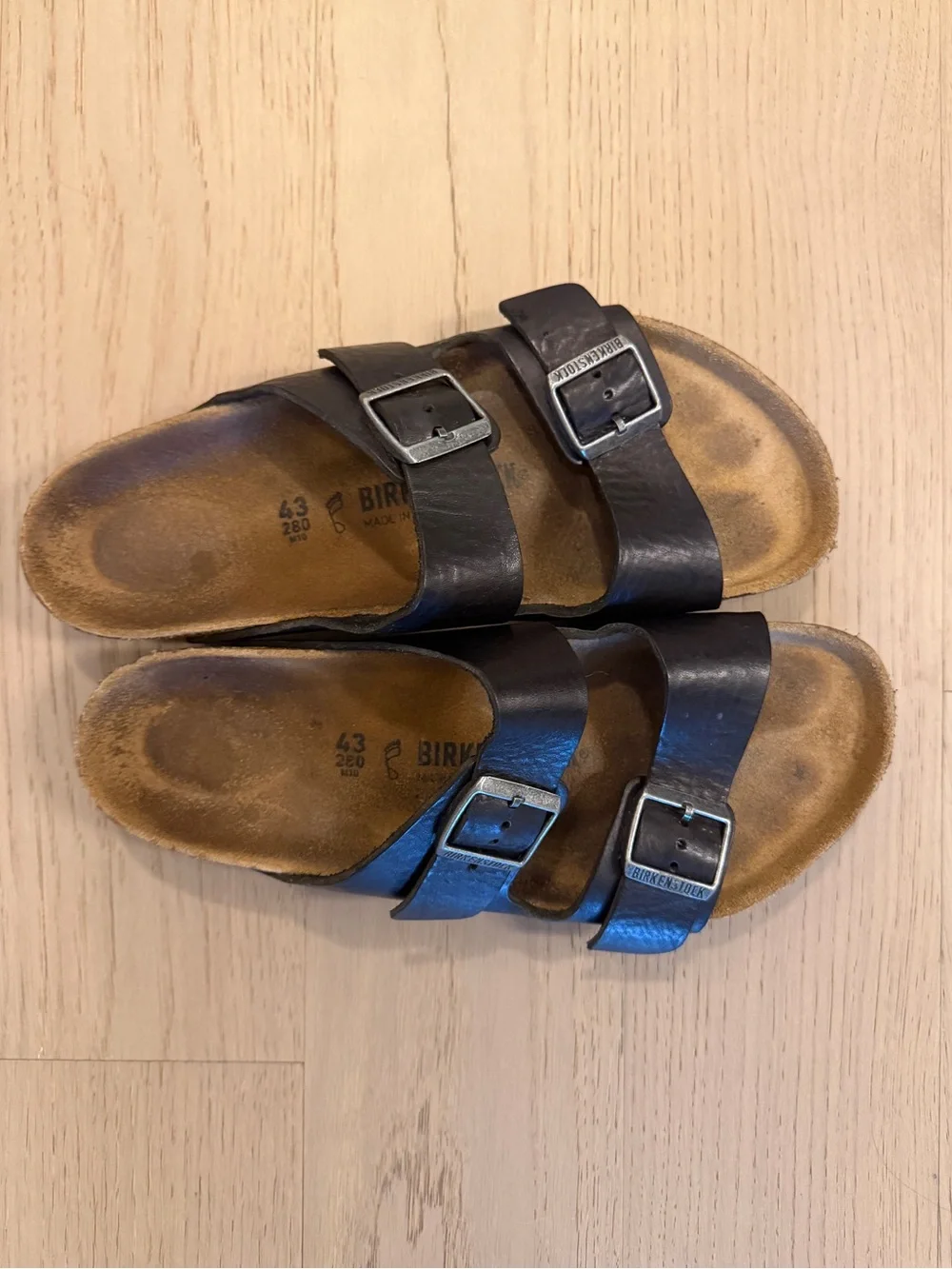 Birkenstock Black Leather Sandal
